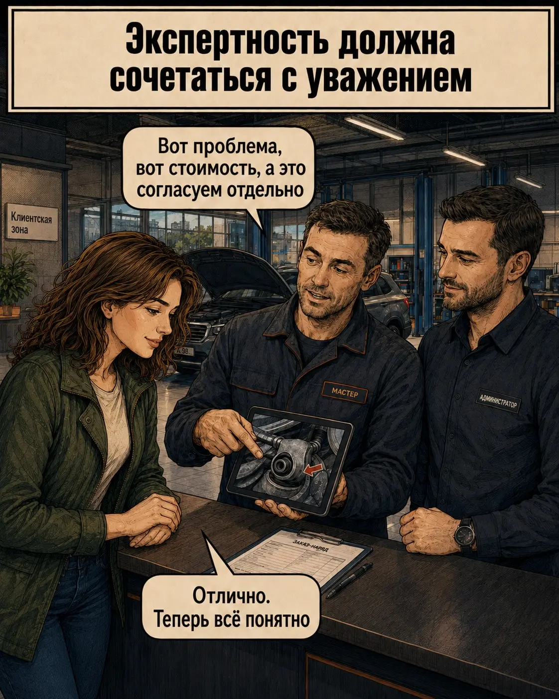 Почему многие автосервисы теряют женщин ещё на картах | Сетка — социальная сеть от hh.ru