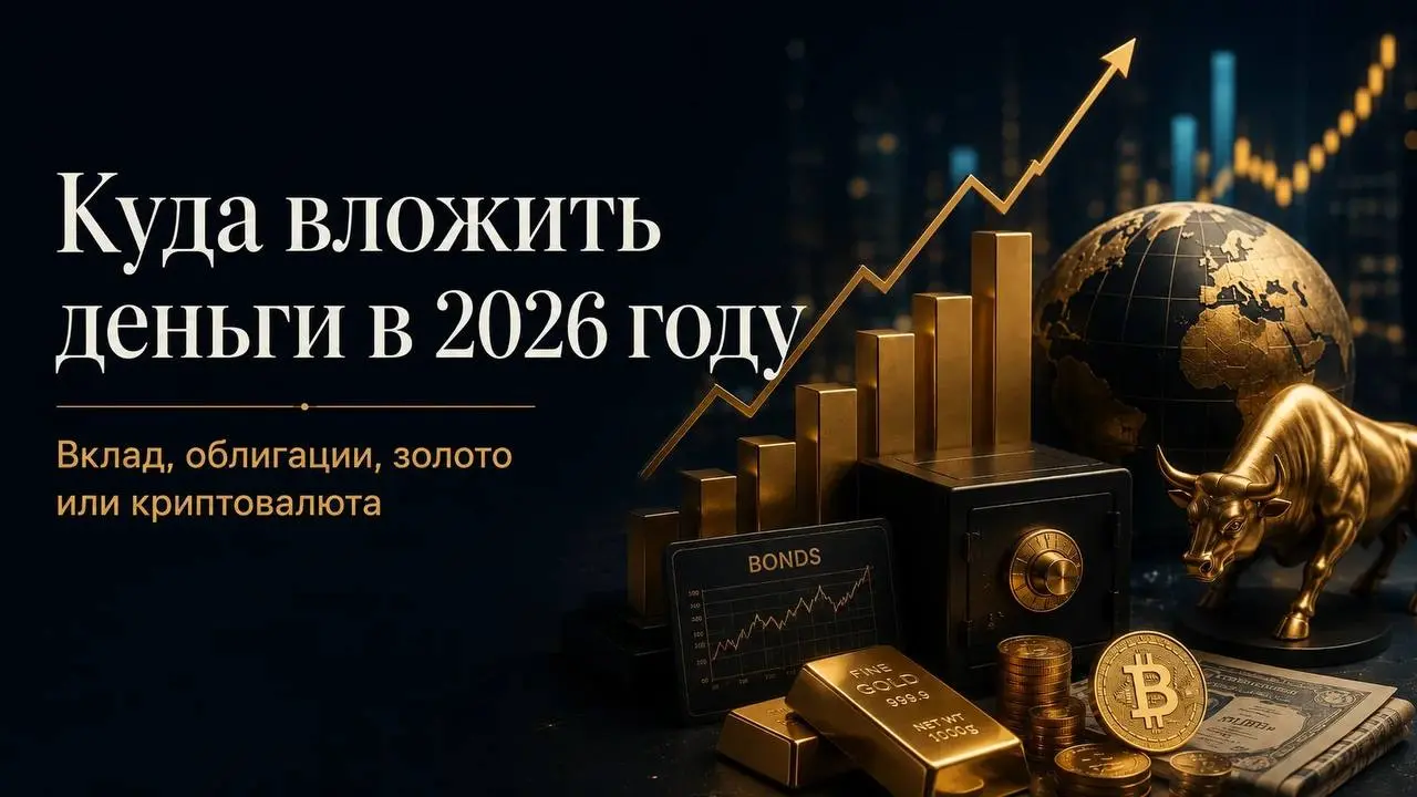Моя статья для сайта 1000news на тему: Куда вложить деньги в 2026 году: вклад, облигации, золото или криптовалюта | Сетка — социальная сеть от hh.ru
