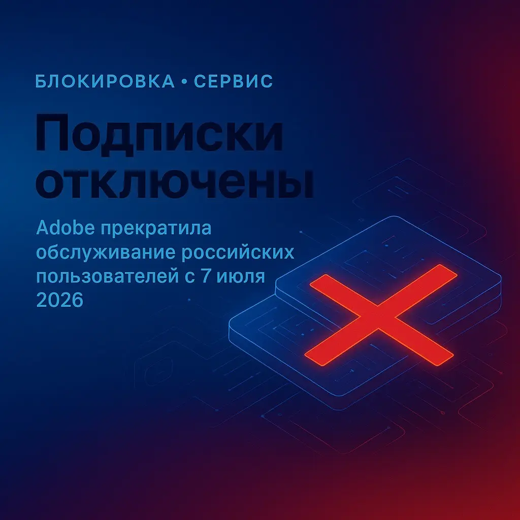 Как отключение Adobe чуть не стоило агентству 800 000 ₽ | Сетка — социальная сеть от hh.ru