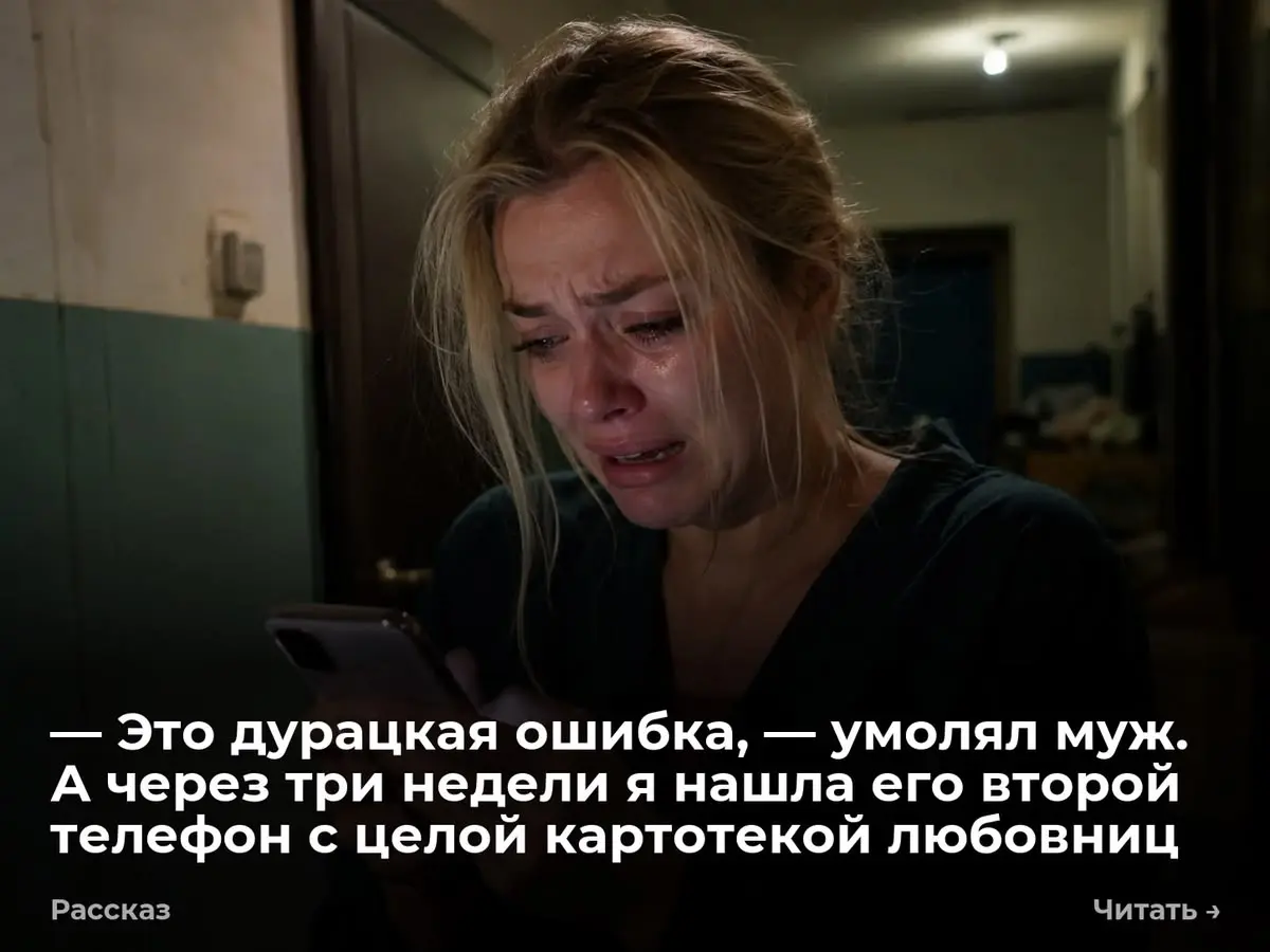 — Это дурацкая ошибка, — умолял муж. А через три недели я нашла его второй телефон с целой картотеко
— Это просто дурацкая ошибка, Настенька! — умолял Игорь, стоя на коленях в прихожей. Она поверила | Сетка — социальная сеть от hh.ru