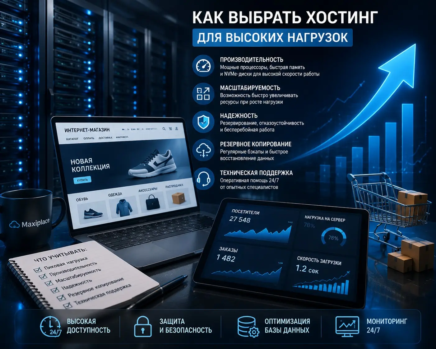 Как выбрать хостинг для высоких нагрузок | Сетка — социальная сеть от hh.ru