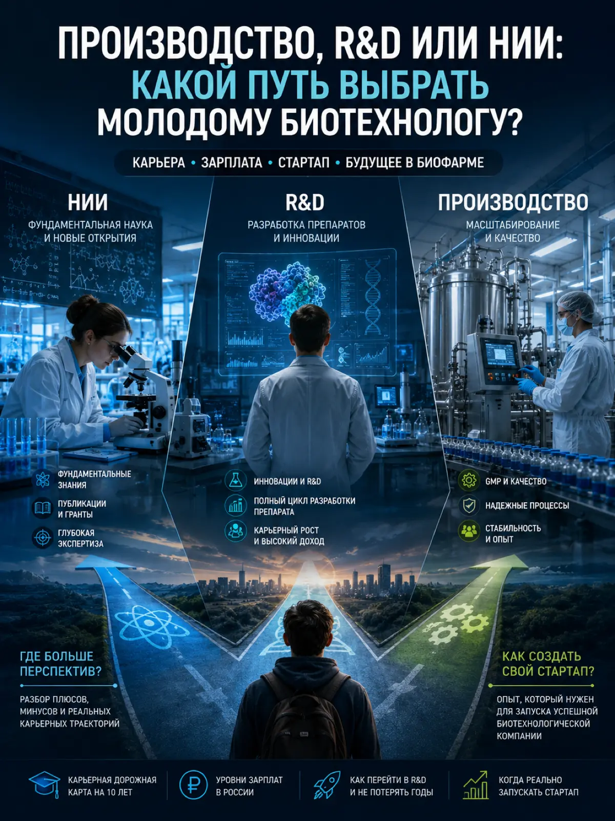 Производство, R&D или НИИ: какой путь выбрать? | Сетка — социальная сеть от hh.ru