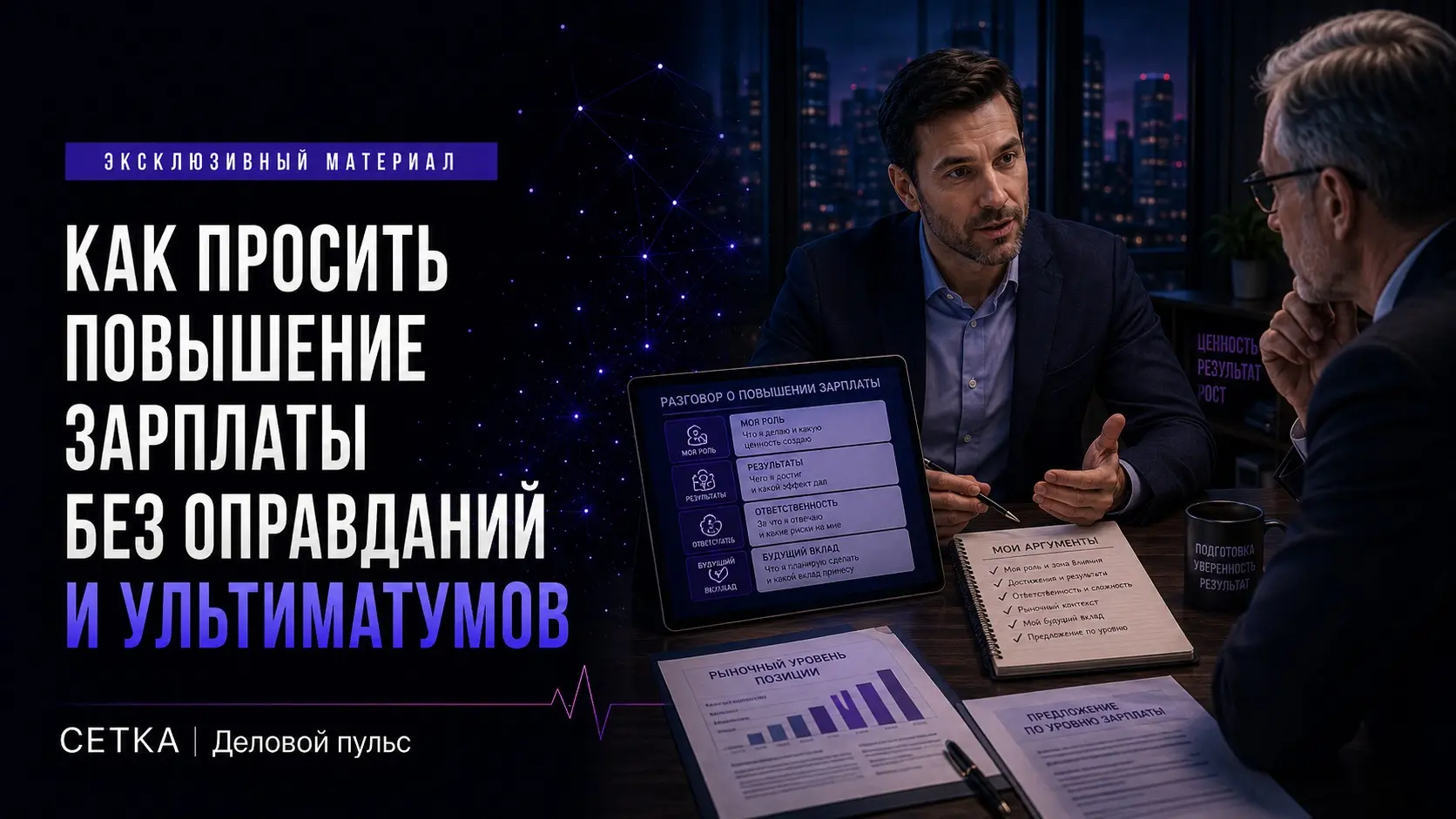 Как попросить повышение зарплаты спокойно и убедительно | Сетка — социальная сеть от hh.ru