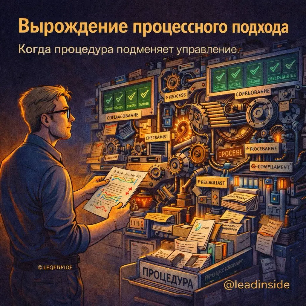 Вырождение процессного подхода. | Сетка — социальная сеть от hh.ru