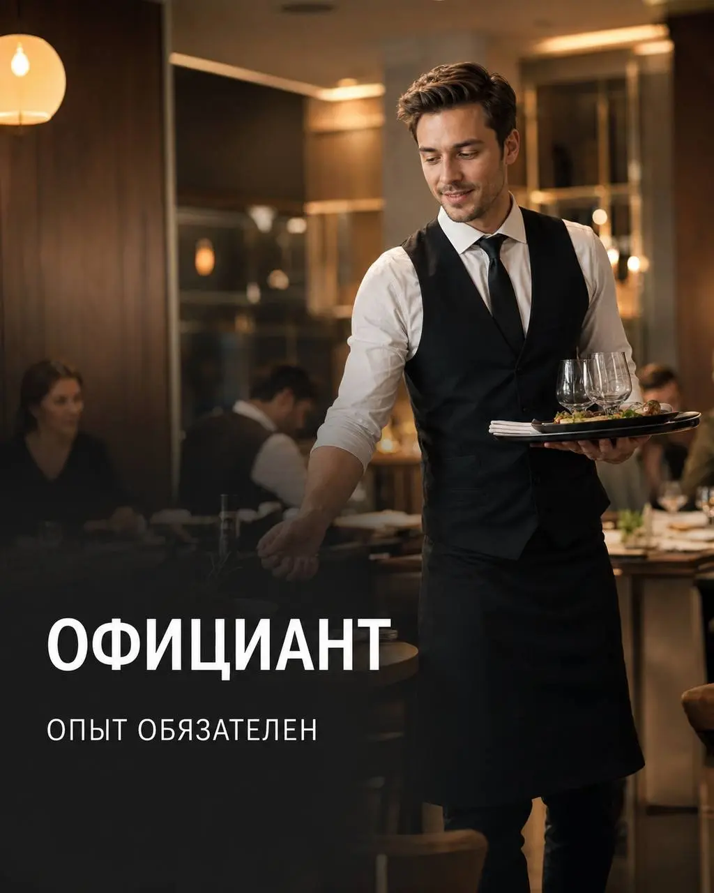 ОФИЦИАНТ
От 3 000₽/смена + чаевые
Ресторан-бар «АТОМ»
• Москва, центр, Москва, Орликов переулок, 5, строение 2
• Рестораны/Кафе
• +79256539927
Полное описание вакансии размещено в Телеграм и Макс | Сетка — социальная сеть от hh.ru
