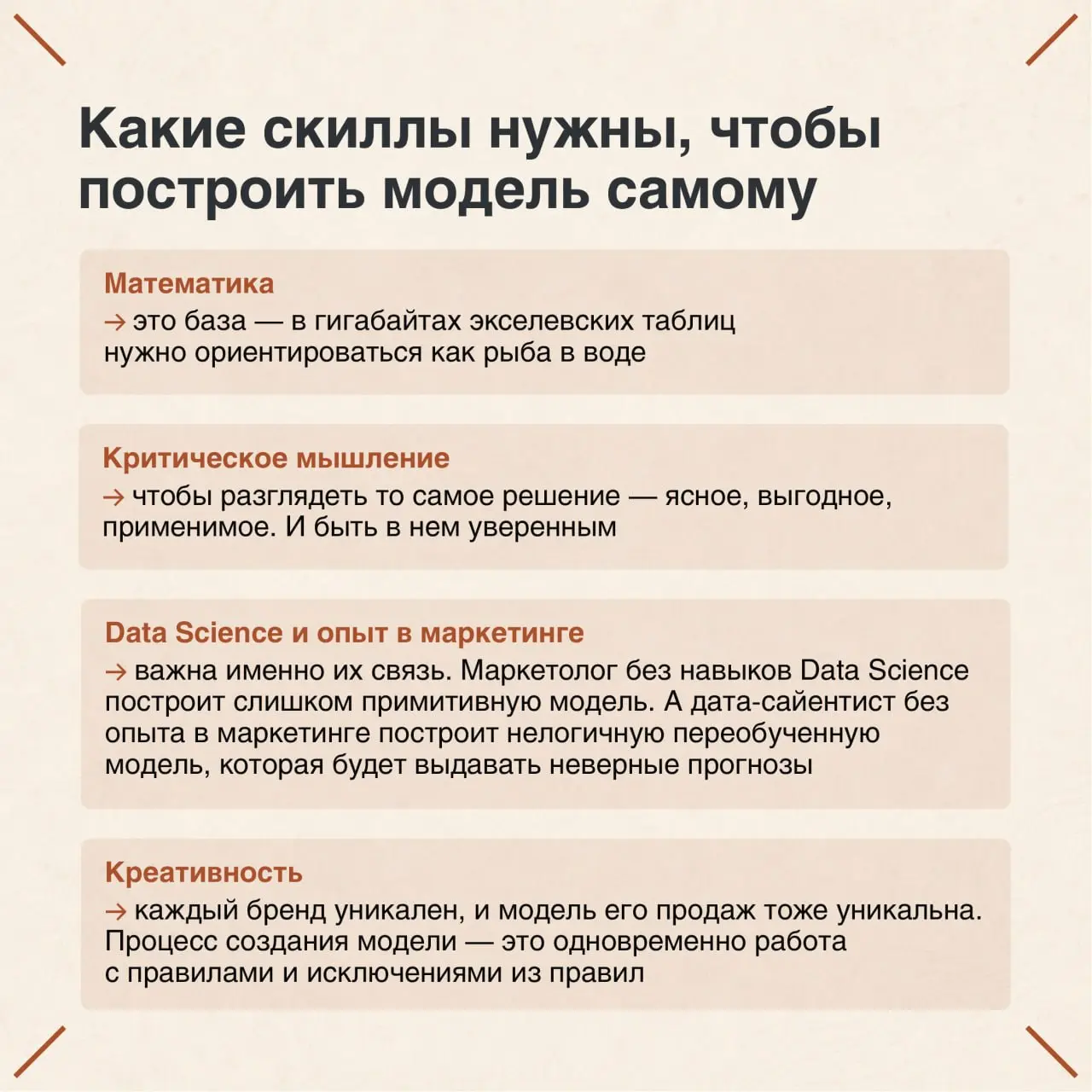 Эволюция моделирования маркетинг-микса
Андрей Никифоров, Marketing Mix Models product owner рассказывает, как изменились подходы к моделированию маркетинг-микса: от классической эконометрики к архитек... | Сетка — социальная сеть от hh.ru