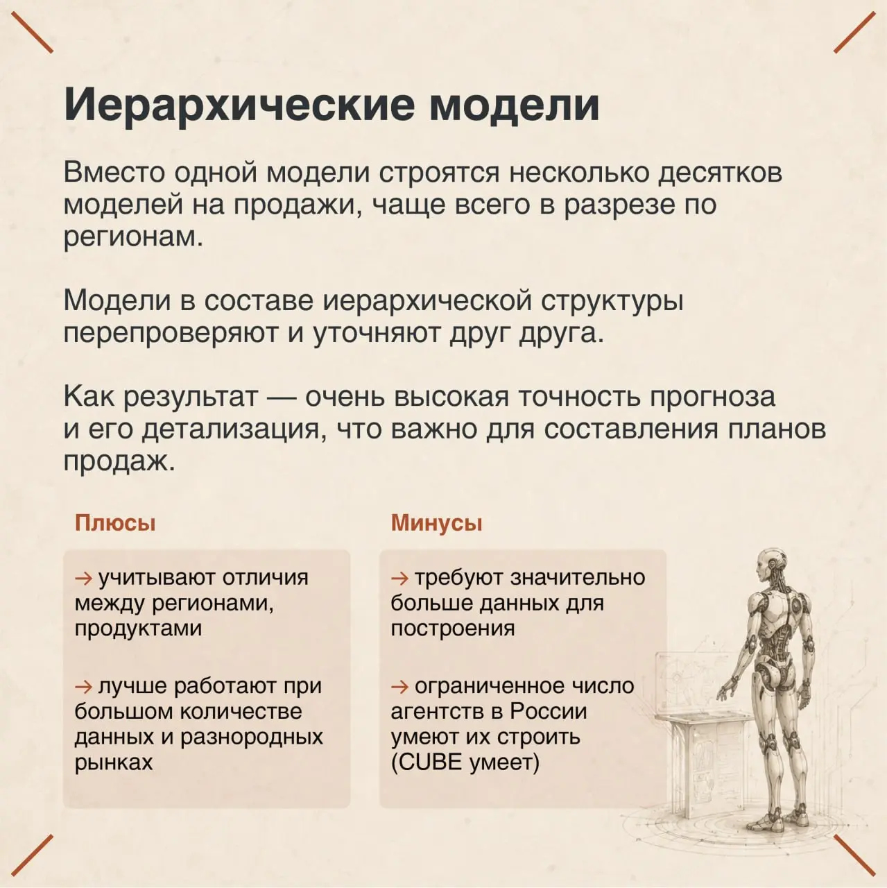 Эволюция моделирования маркетинг-микса
Андрей Никифоров, Marketing Mix Models product owner рассказывает, как изменились подходы к моделированию маркетинг-микса: от классической эконометрики к архитек... | Сетка — социальная сеть от hh.ru