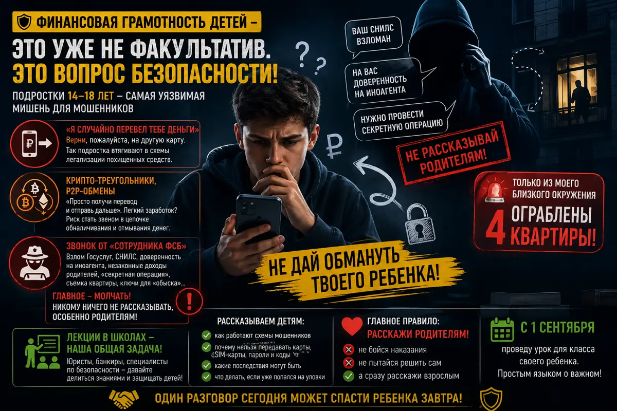 🚸 Финансовая грамотность детей - это уже не факультатив. | Сетка — социальная сеть от hh.ru