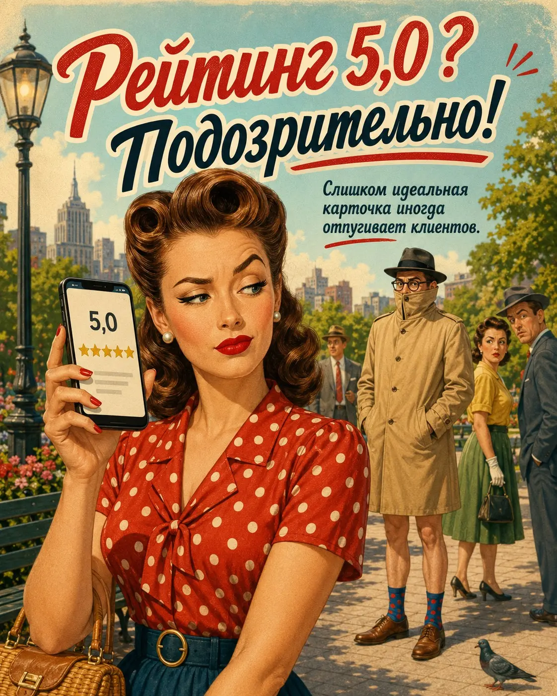 Идеальная карточка с рейтингом 5,0 подозрительна | Сетка — социальная сеть от hh.ru