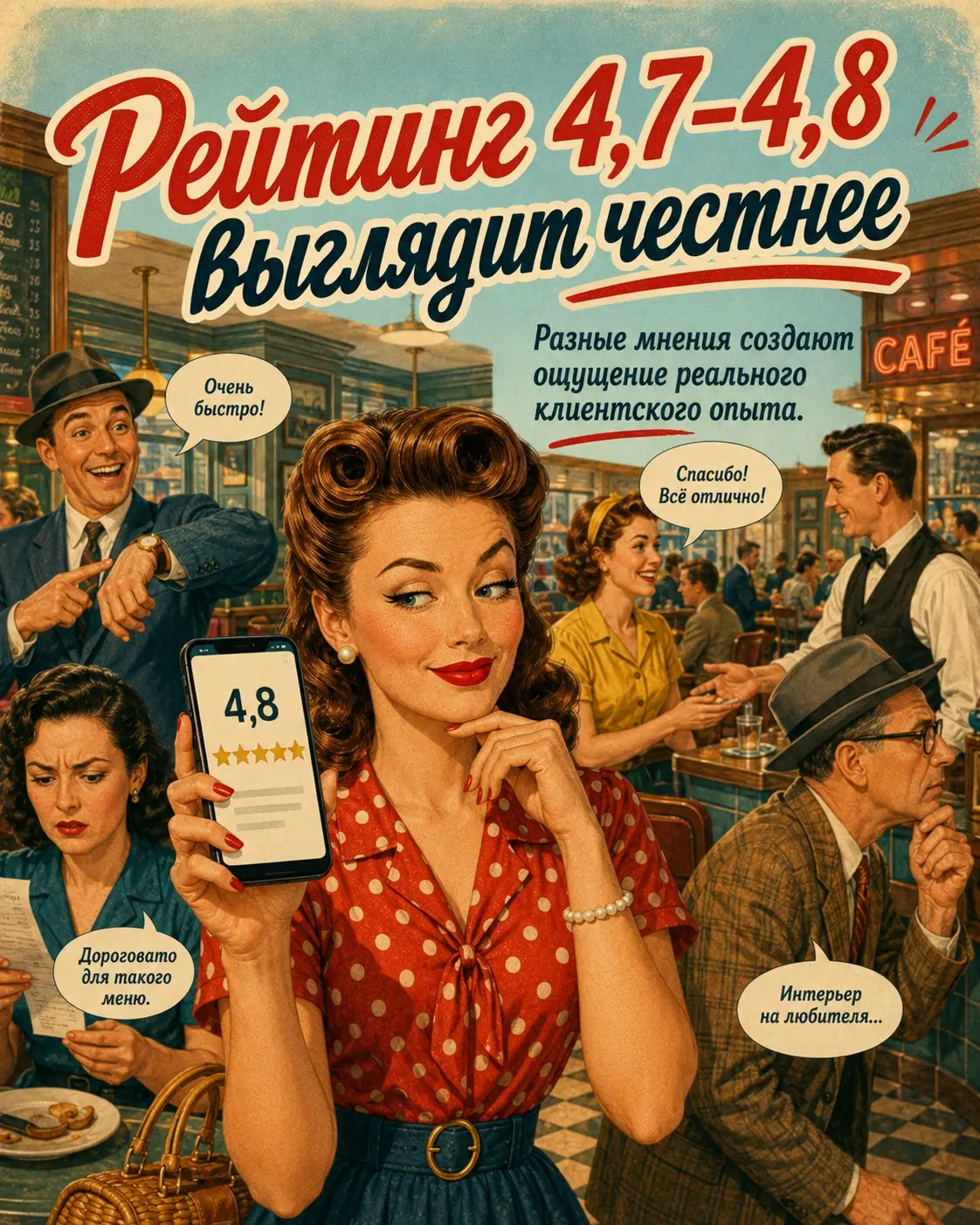 Идеальная карточка с рейтингом 5,0 подозрительна | Сетка — социальная сеть от hh.ru
