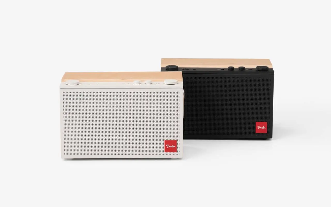 Колонка Fender ELIE  | Designer: Ponti Design Studio
Andrea Ponti переосмыслил наследие Fender через современный минимализм и ретро-эстетику | Сетка — социальная сеть от hh.ru
