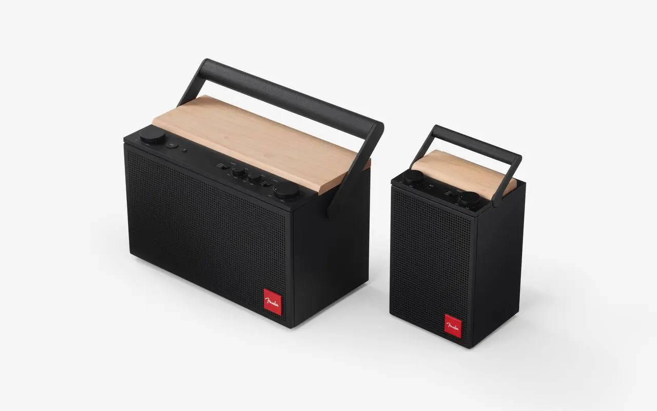 Колонка Fender ELIE  | Designer: Ponti Design Studio
Andrea Ponti переосмыслил наследие Fender через современный минимализм и ретро-эстетику | Сетка — социальная сеть от hh.ru