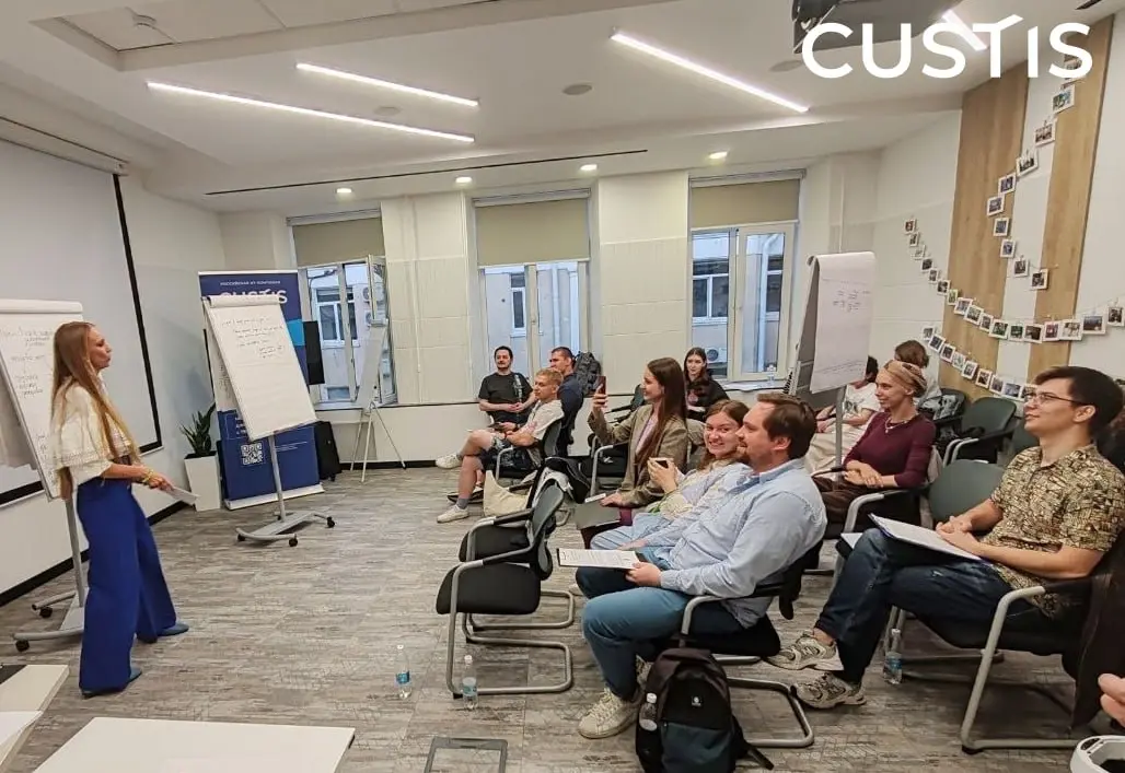 Встреча Analyst Club в офисе CUSTIS ⚙️
Вчера в офисе CUSTIS снова встретились участники сообщества Analyst Club — на этот раз, чтобы разобраться, как генерировать и приоритизировать продуктовые гипоте... | Сетка — социальная сеть от hh.ru