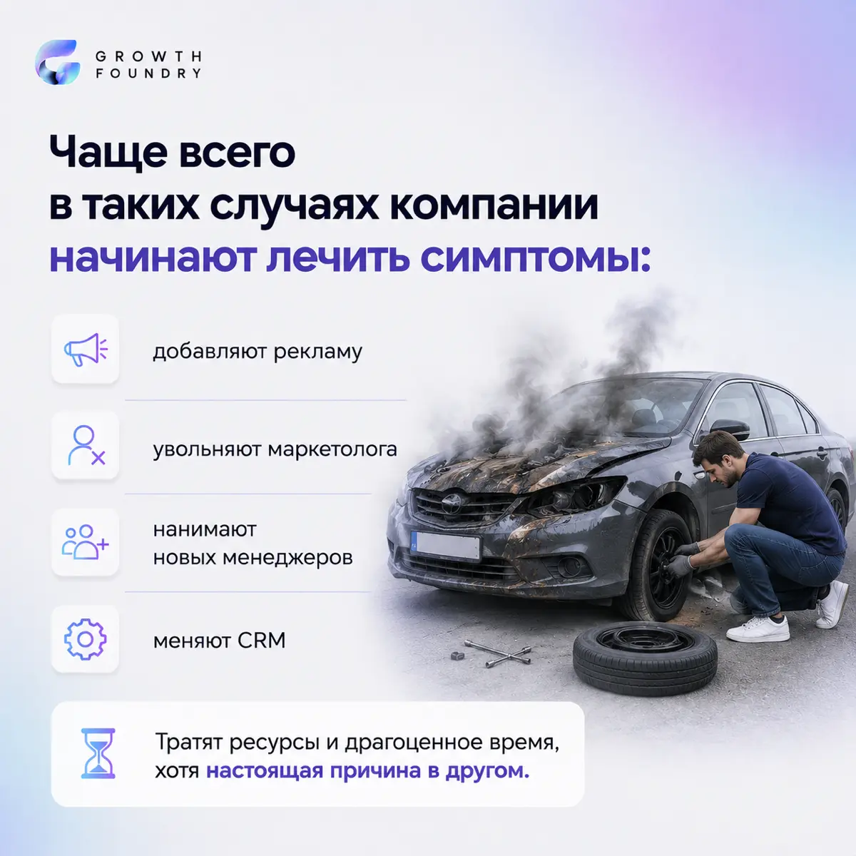 Отдел продаж обвиняет маркетинг, маркетинг ищет проблему в продажах, а собственник теряет деньги. Почему так и что с этим делать? Подробнее читайте в карточках 👇 | Сетка — социальная сеть от hh.ru