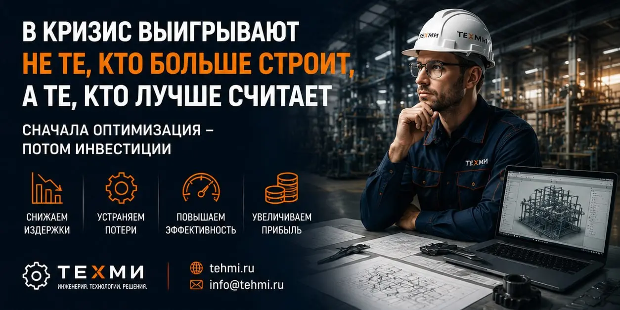 🟢В кризис выигрывают не те, кто больше строит. А те, кто лучше считает.
🎯Когда рынок замедляется, компании часто продолжают планировать новые линии, цеха и крупные инвестиционные проекты | Сетка — социальная сеть от hh.ru