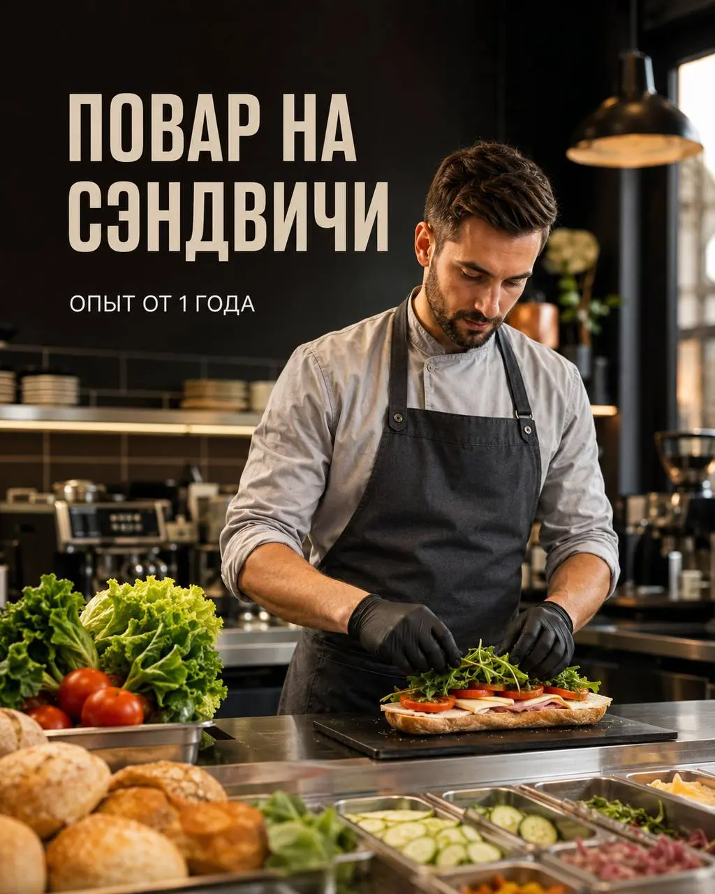 ПОВАР ХОЛОДНОГО ЦЕХА НА СЭНДВИЧИ
6 000₽/смена - 7 000₽/смена
Прямой работодатель
• Москва, м. Ботанический сад
• Рестораны/Кафе
• @ponyatno4o
Полное описание вакансии размещено в Телеграм и Макс | Сетка — социальная сеть от hh.ru