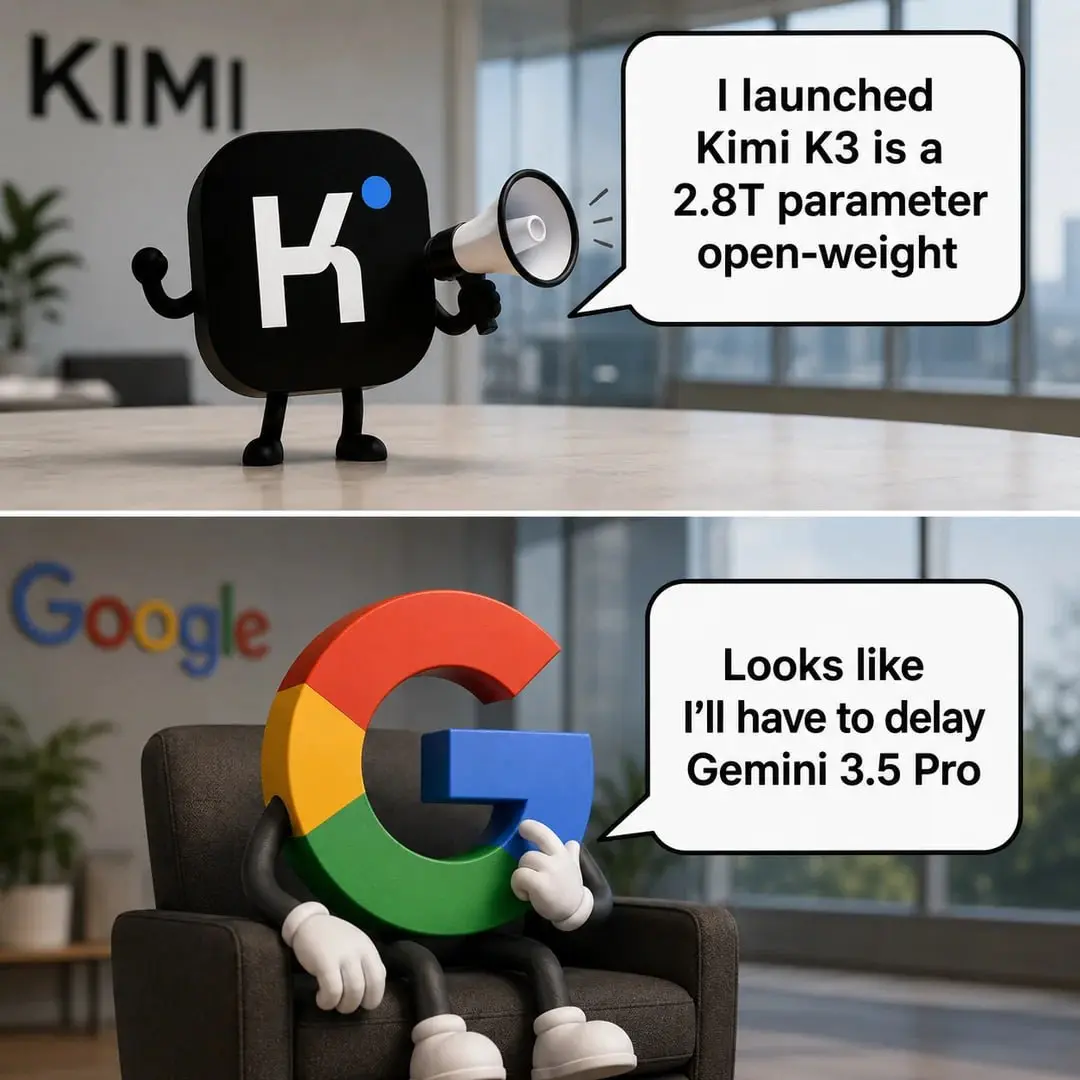 А я сижу, жданки ем, жду Gemini 3.5 Pro. На Реддите люди ржут уже с Google. Прикиньте, какая дикая гонка на этом рынке?
tg / max
В этом посте были ссылки, но мы их удалили по правилам Сетки | Сетка — социальная сеть от hh.ru