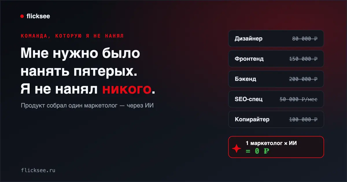 По-хорошему, мне нужно было нанять пятерых. Я не нанял никог | Сетка — социальная сеть от hh.ru