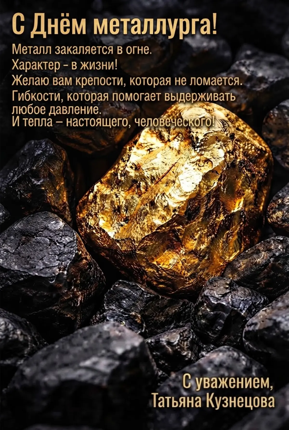 С днем металлурга! | Сетка — социальная сеть от hh.ru