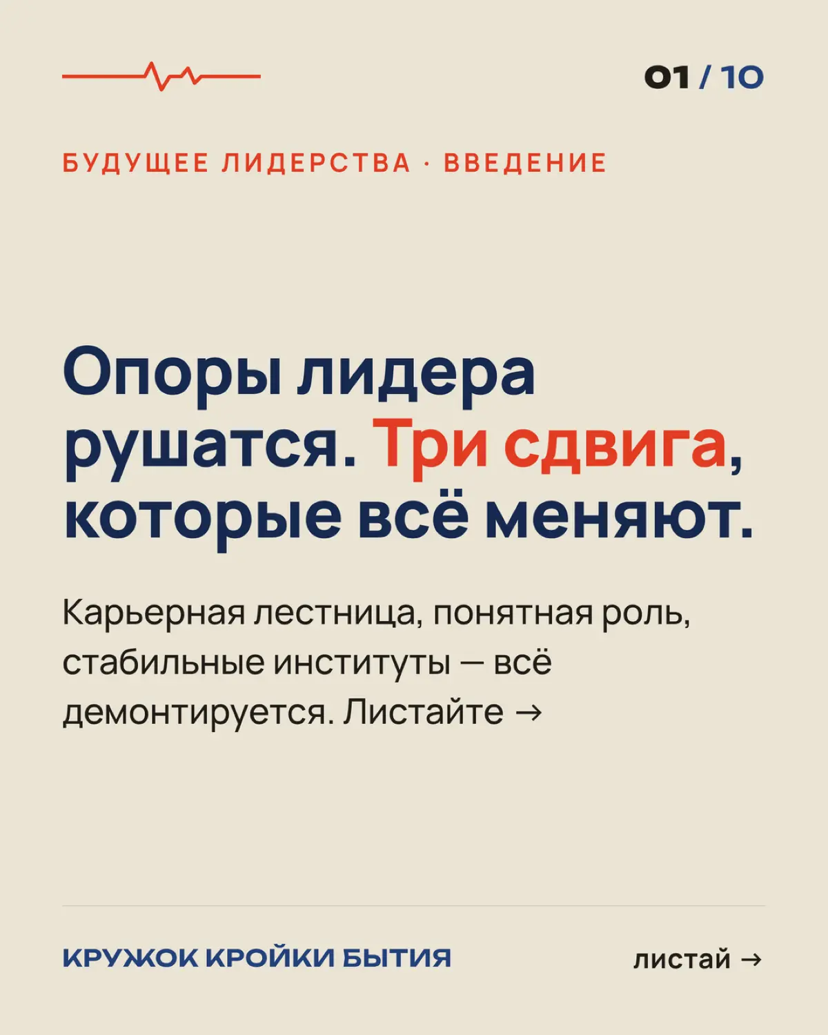 Что вы думаете о будущем лидерства?
На картинках - несколько сдвигов, которые уже происходят | Сетка — социальная сеть от hh.ru
