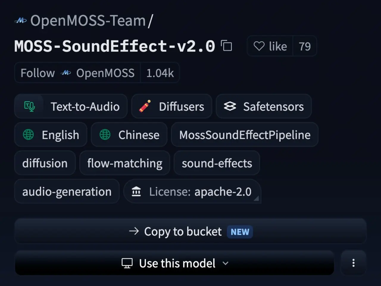 🎧А МОЖЕТ СОЗДАТЬ ЗВУК МФЦ?
Релизнулась MOSS-SoundEffect-v2.0 — легковесная модель, которая генерит любое аудио до 30 секунд по короткому текстовому запросу 🎙 | Сетка — социальная сеть от hh.ru