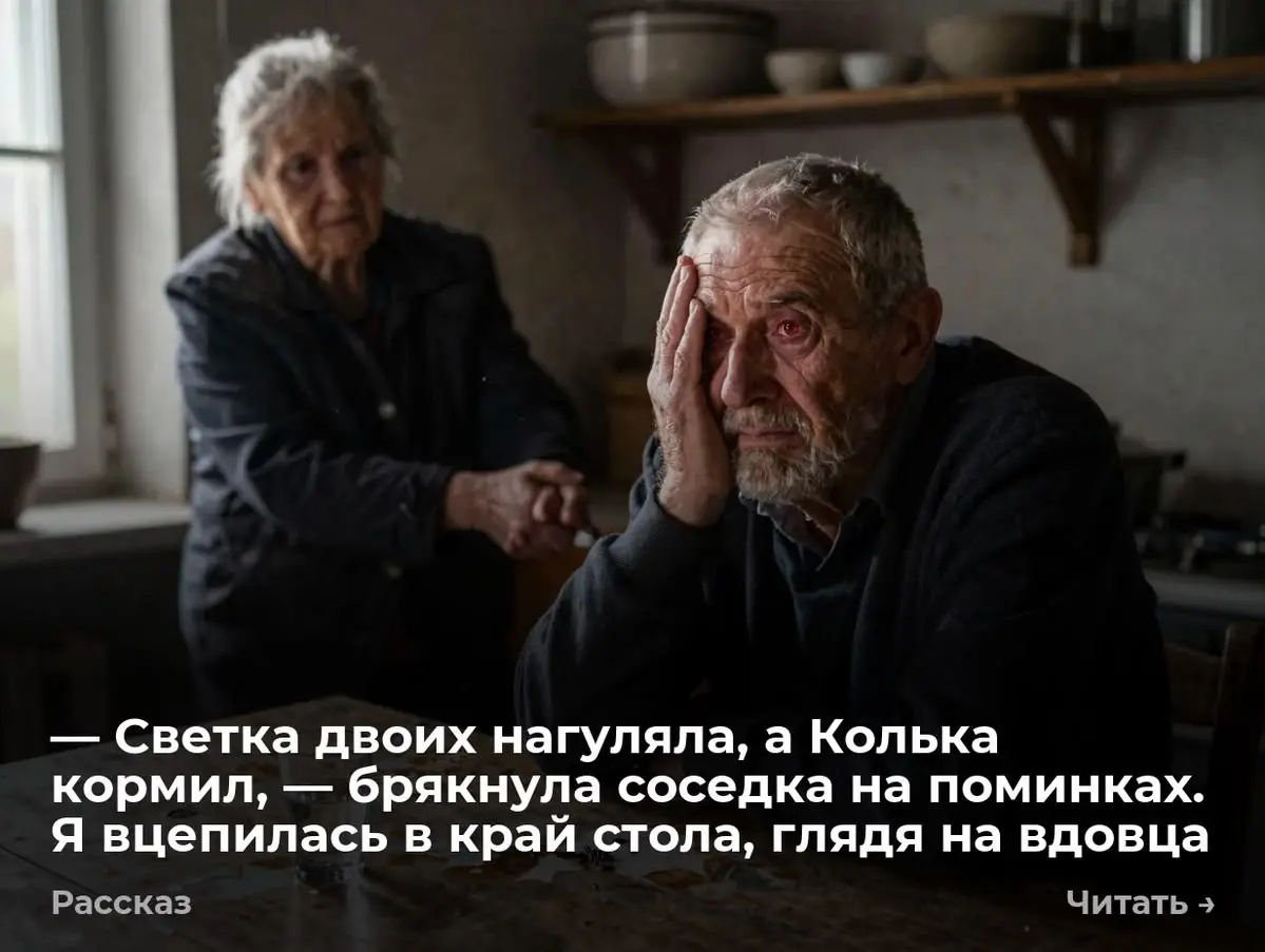 — Светка двоих нагуляла, а Колька кормил, — брякнула соседка на поминках | Сетка — социальная сеть от hh.ru