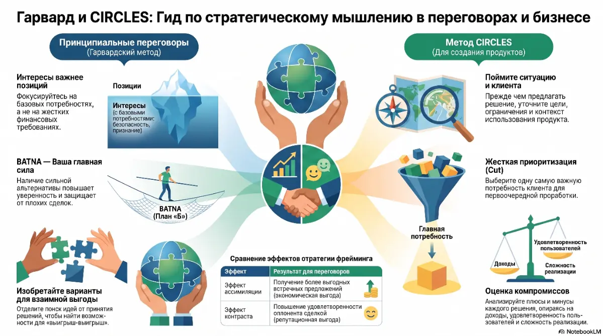 Переговоры и CIRCLES: искусство договариваться 🤝 | Сетка — социальная сеть от hh.ru