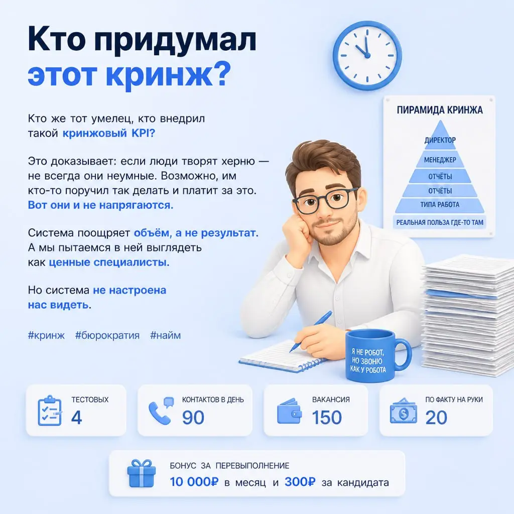 Декомпозиция найма: почему система не работает как ожидается | Сетка — социальная сеть от hh.ru