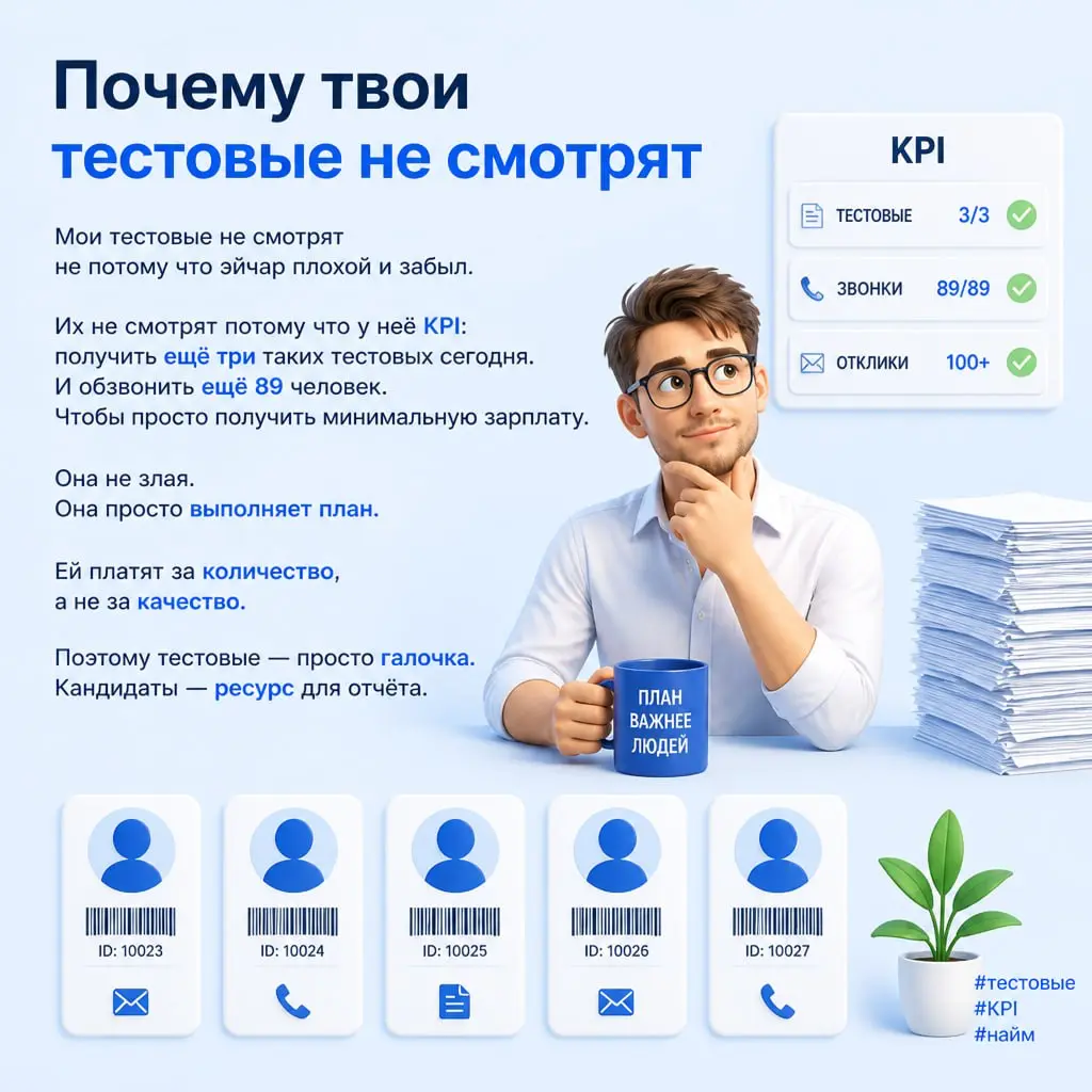 Декомпозиция найма: почему система не работает как ожидается | Сетка — социальная сеть от hh.ru