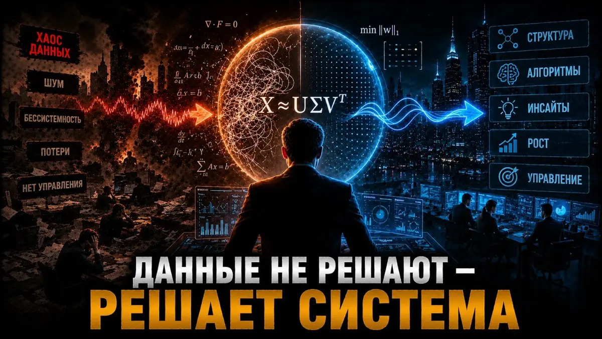 Шум вместо знания
Кажется логичным, что чем больше данных собирает организация, тем точнее становятся её решения. На практике эта зависимость работает далеко не всегда | Сетка — социальная сеть от hh.ru