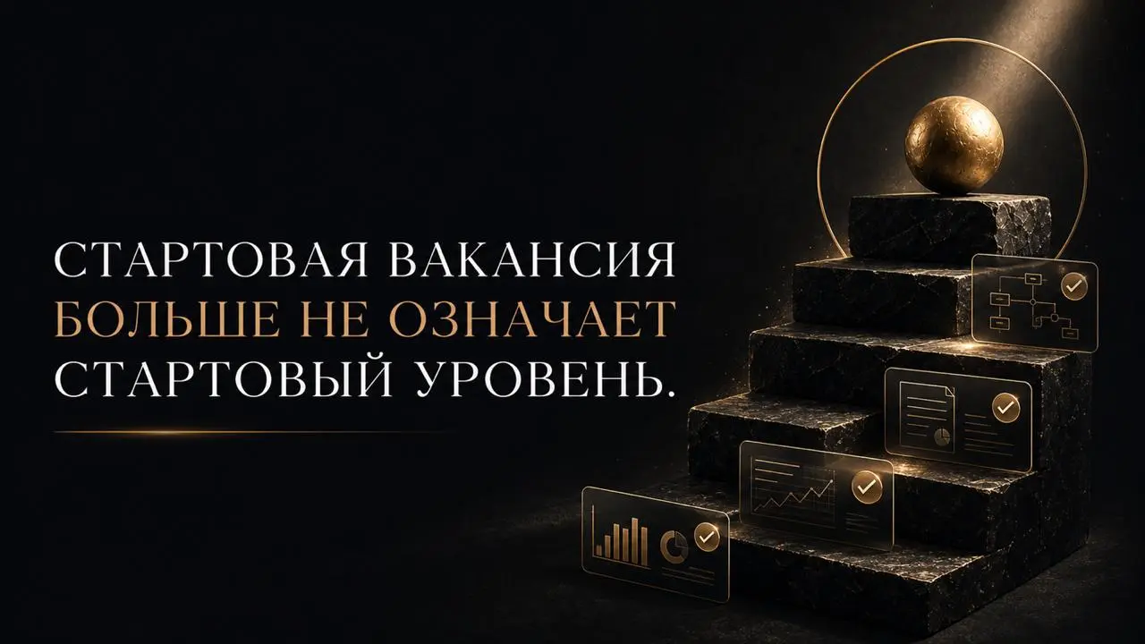 Почему стартовая вакансия больше не означает стартовый уровень
Главный карьерный парадокс 2026 года: позиции для начинающих остаются, но набор ожиданий быстро взрослеет | Сетка — социальная сеть от hh.ru