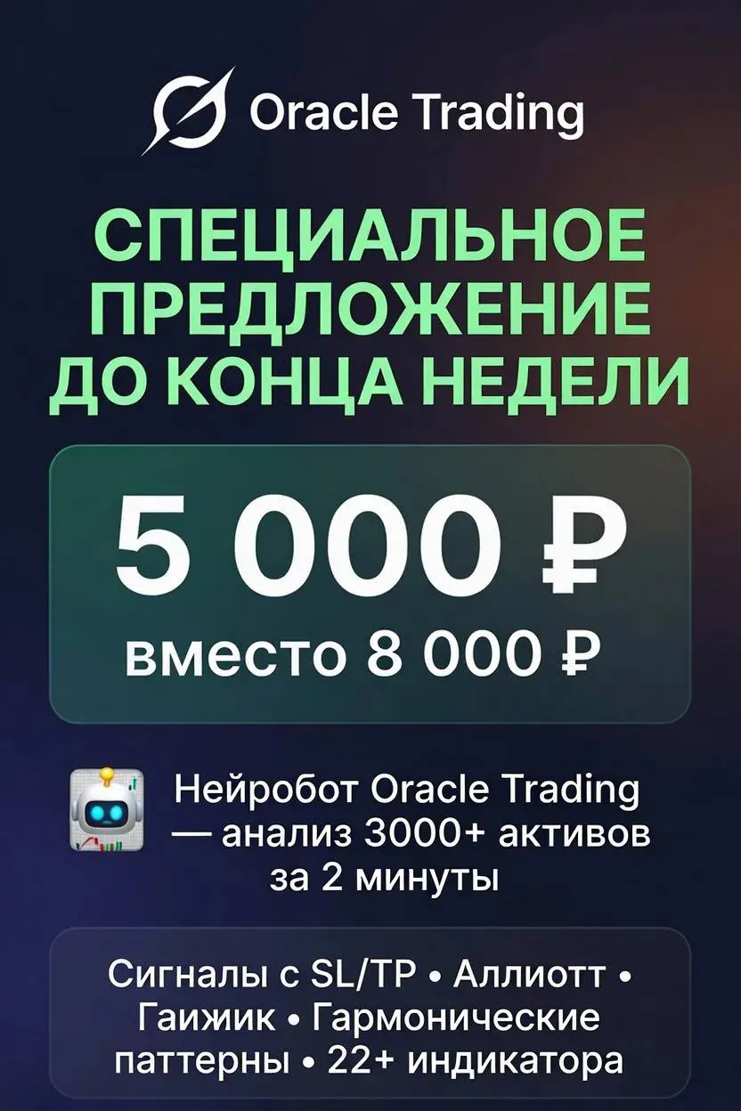 🔥 СПЕЦИАЛЬНОЕ ПРЕДЛОЖЕНИЕ — ТОЛЬКО ДО 26 ИЮЛЯ
Хватит тратить по 4 часа в день на графики, сомневаться в каждом входе и пропускать движения, которые потом кажутся очевидными | Сетка — социальная сеть от hh.ru