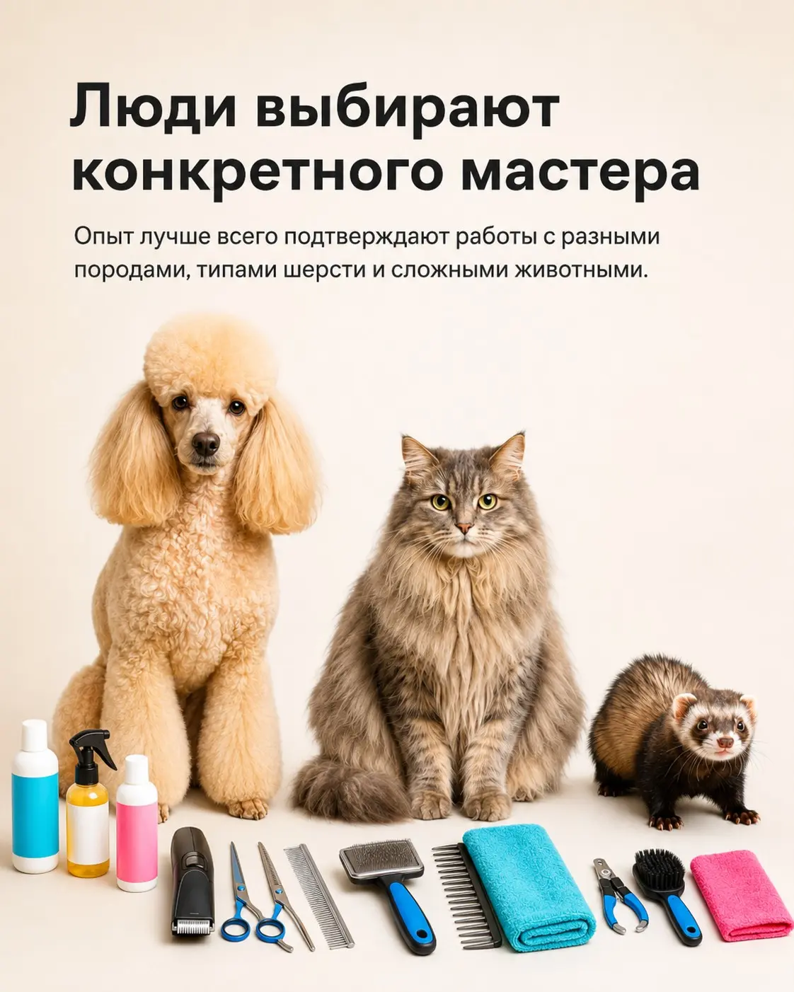 Как человек выбирает груминг: сначала смотрят не на цену | Сетка — социальная сеть от hh.ru