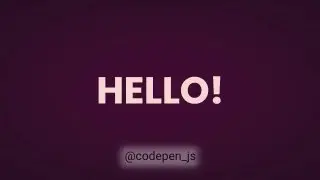 Text Glitch animation — текст с анимацией глитча. Реализована с помощью CSS и JS
https://codepen.io/oscar-jite/pen/yLwoeLE | Сетка — социальная сеть от hh.ru