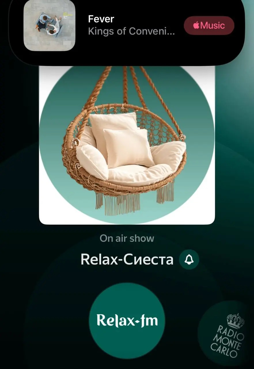 Все время забываю, что встроенный в iOS Шазам умеет «грабить» песни из любого источника на экране. | Сетка — социальная сеть от hh.ru