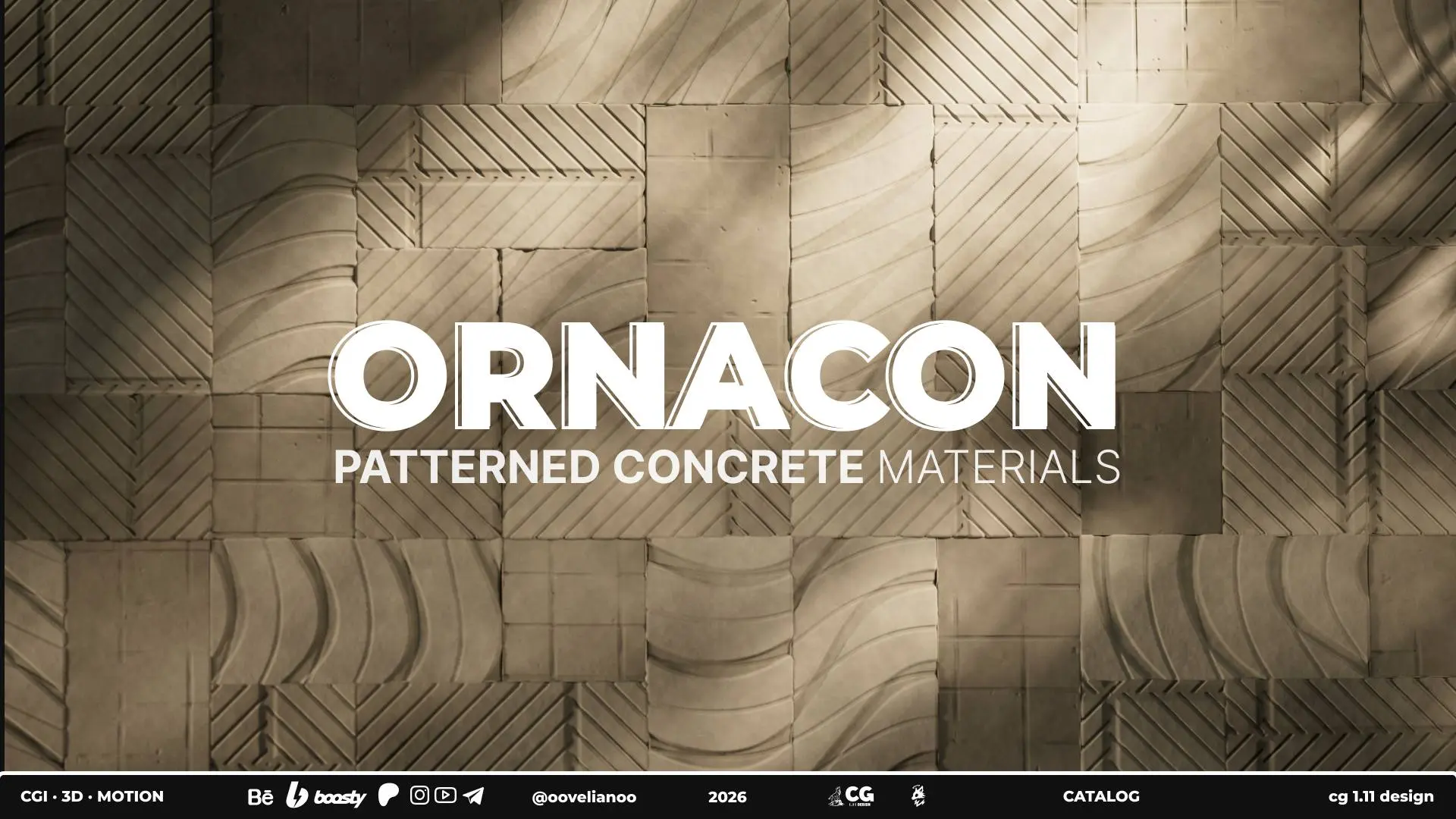 Render Lab | ORNACON [Part1]
«Exclusive access to premium patterned concrete textures and materials for Cinema 4D + Redshift | Сетка — социальная сеть от hh.ru
