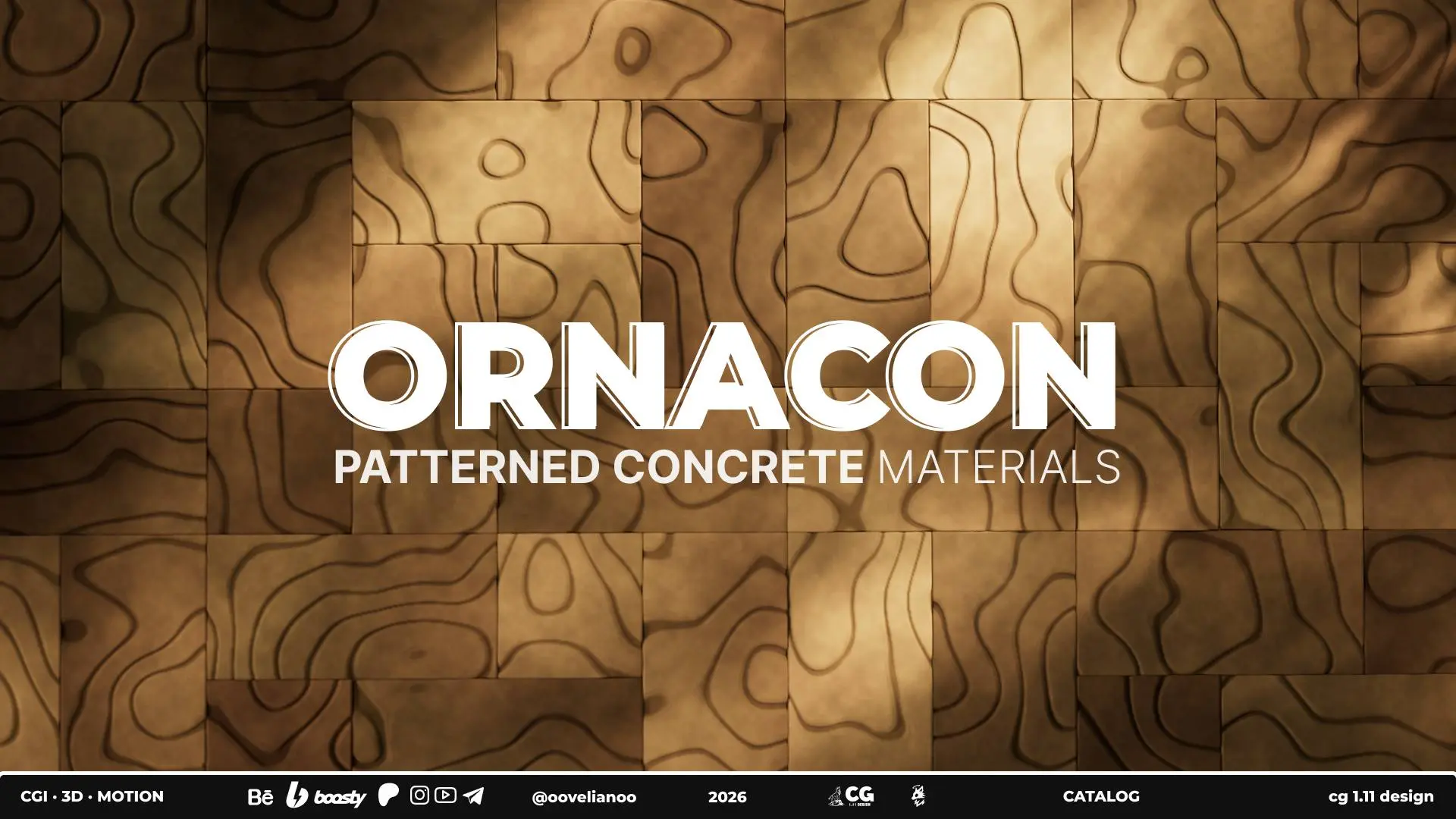 Render Lab | ORNACON [Part2]
«Exclusive access to premium patterned concrete textures and materials for Cinema 4D + Redshift | Сетка — социальная сеть от hh.ru