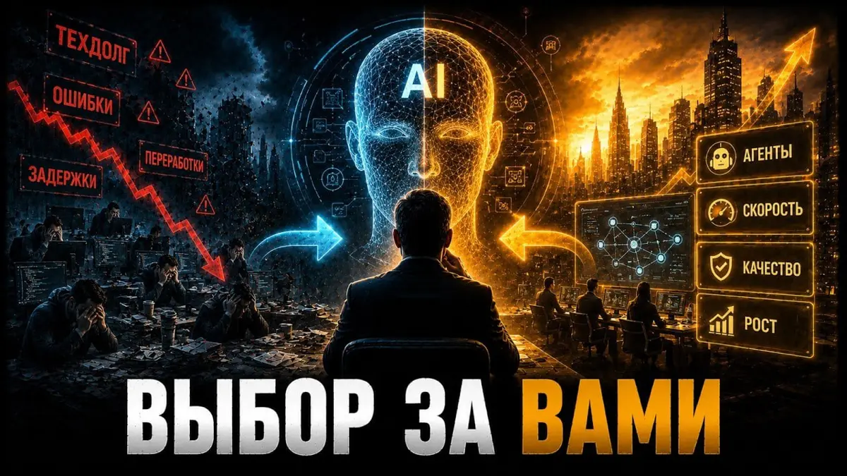 Почему ИИ-подписки заводят разработку в тупик: Конец классического IT-менеджмента
Долгое время управление строилось вокруг одного принципа | Сетка — социальная сеть от hh.ru