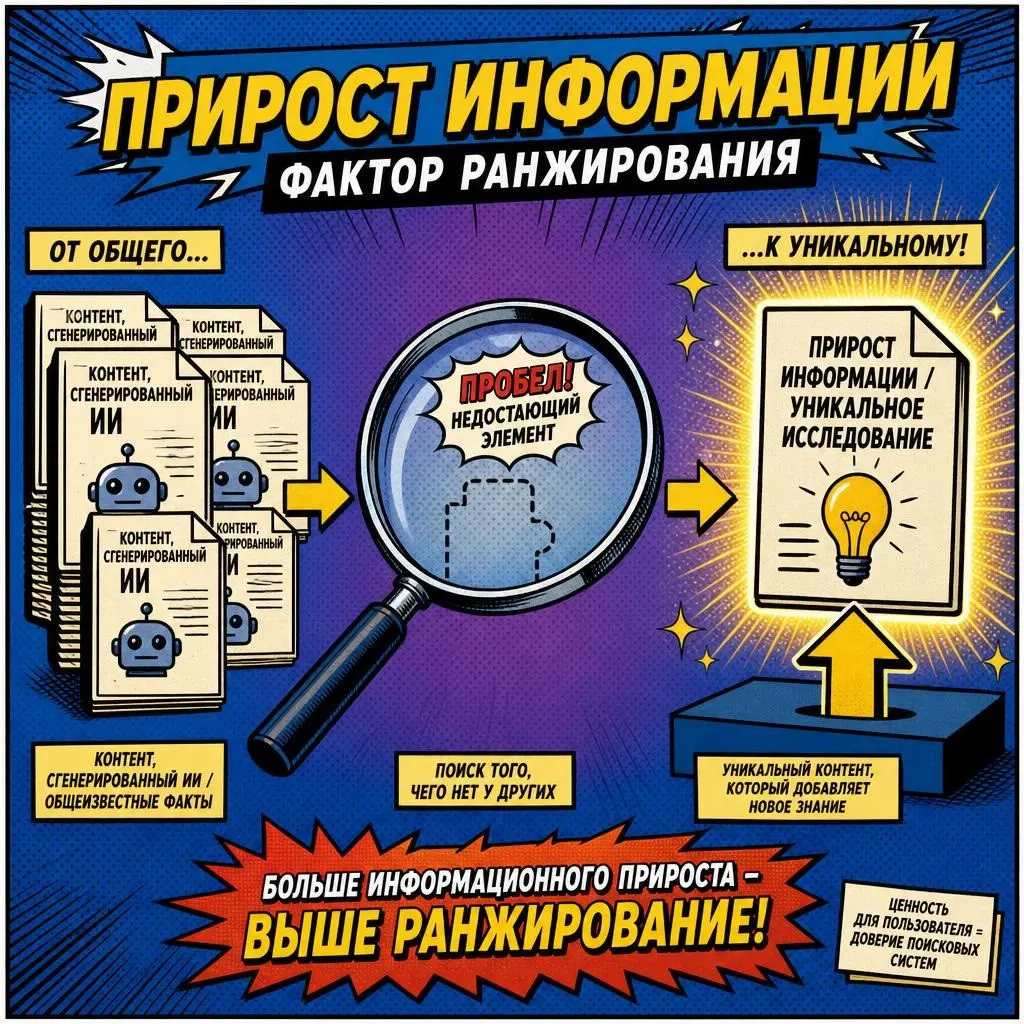 🧠 Information Gain: фактор ранжирования | Сетка — социальная сеть от hh.ru