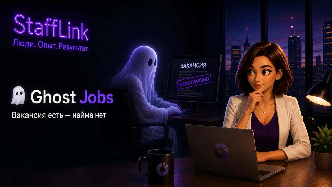 👻 Ghost Jobs – тренд, который скоро доберётся и до России | Сетка — социальная сеть от hh.ru