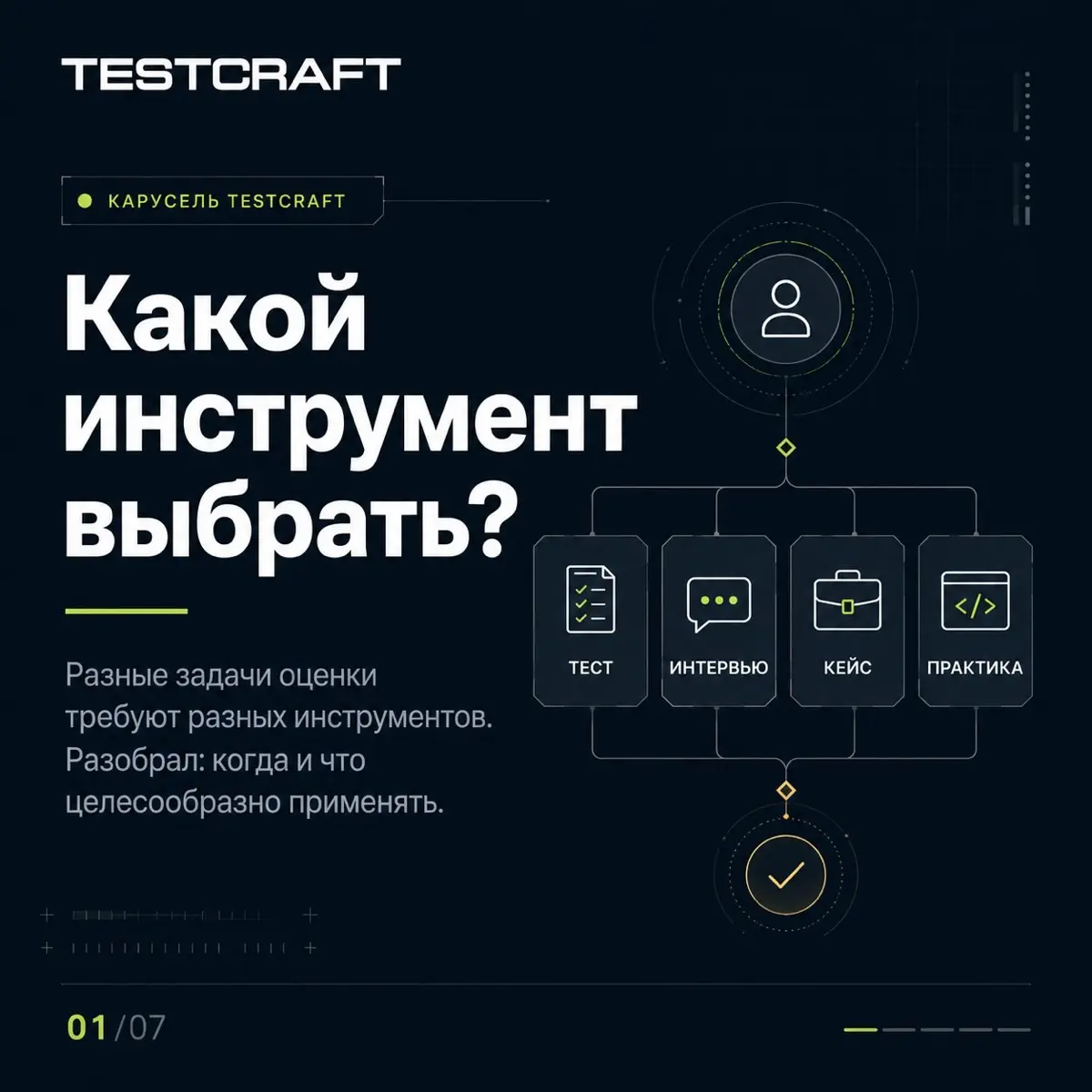 Какой инструмент выбрать? | Сетка — социальная сеть от hh.ru