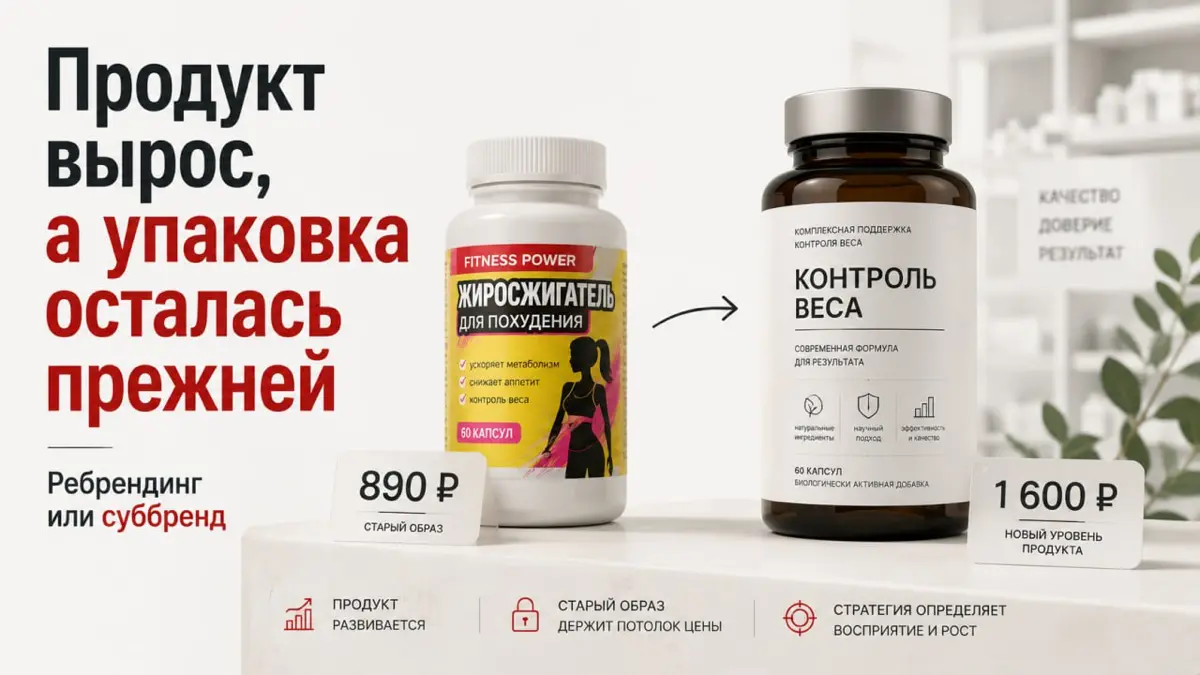 Продукт вырос, а бренд остался прежним? Тогда новая аудитория может не понимать, за что платить больше, а старая - путаться в ассортименте
В статье разбираем, когда компании нужен ребрендинг, а когда ... | Сетка — социальная сеть от hh.ru