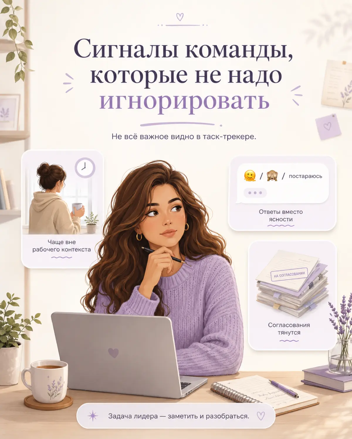 Сигналы команды, которые не надо игнорировать 🚨 | Сетка — социальная сеть от hh.ru