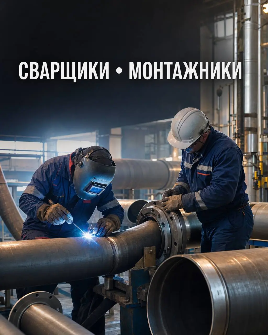 1️⃣СВАРЩИК,
2️⃣МОНТАЖНИК
800₽/ч - 900₽/ч
Прямой работодатель
• Москва
• Строительство
• +79805450080
Полное описание вакансии размещено в Телеграм и Макс. Переходите по ссылке в закрепленном сообщении | Сетка — социальная сеть от hh.ru