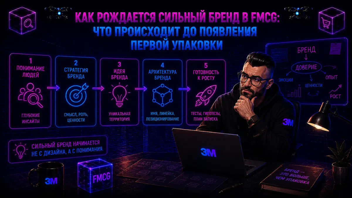 Как рождается сильный бренд в FMCG | Сетка — социальная сеть от hh.ru