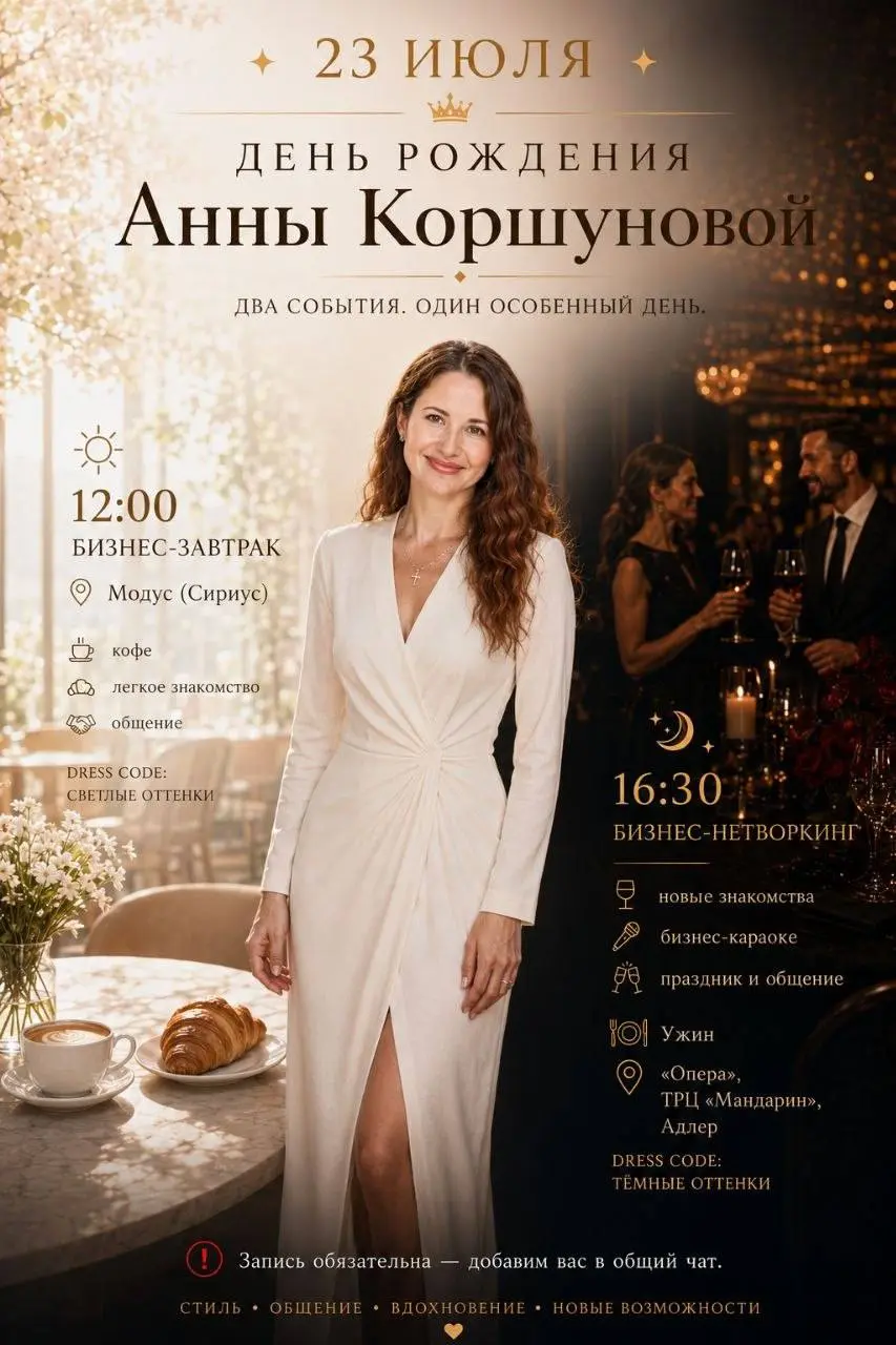 🎉 Я приглашаю вас на свой День рождения! Пройдет в формате НЕТВОРКИНГА ✨ Много знакомств и общения | Сетка — социальная сеть от hh.ru
