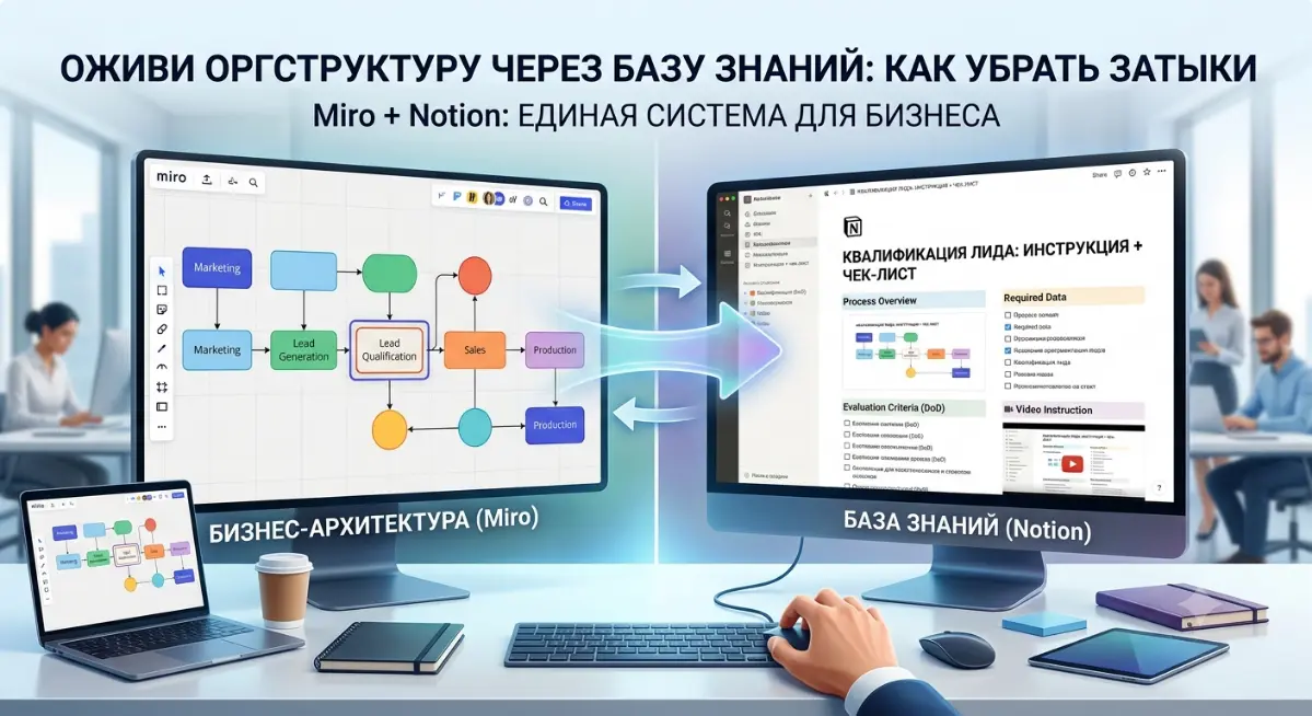 Архитектура процессов + база знаний в борьбе  с рутиной. | Сетка — социальная сеть от hh.ru