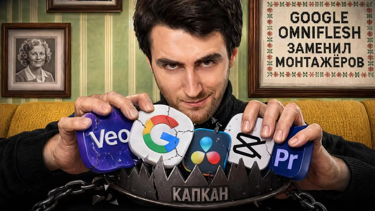 🎬Google Omniflash сам монтирует видео!
Всем привет! Записал для вас новый бесплатный урок — на этот раз про новую нейронку от Google — Omniflash | Сетка — социальная сеть от hh.ru