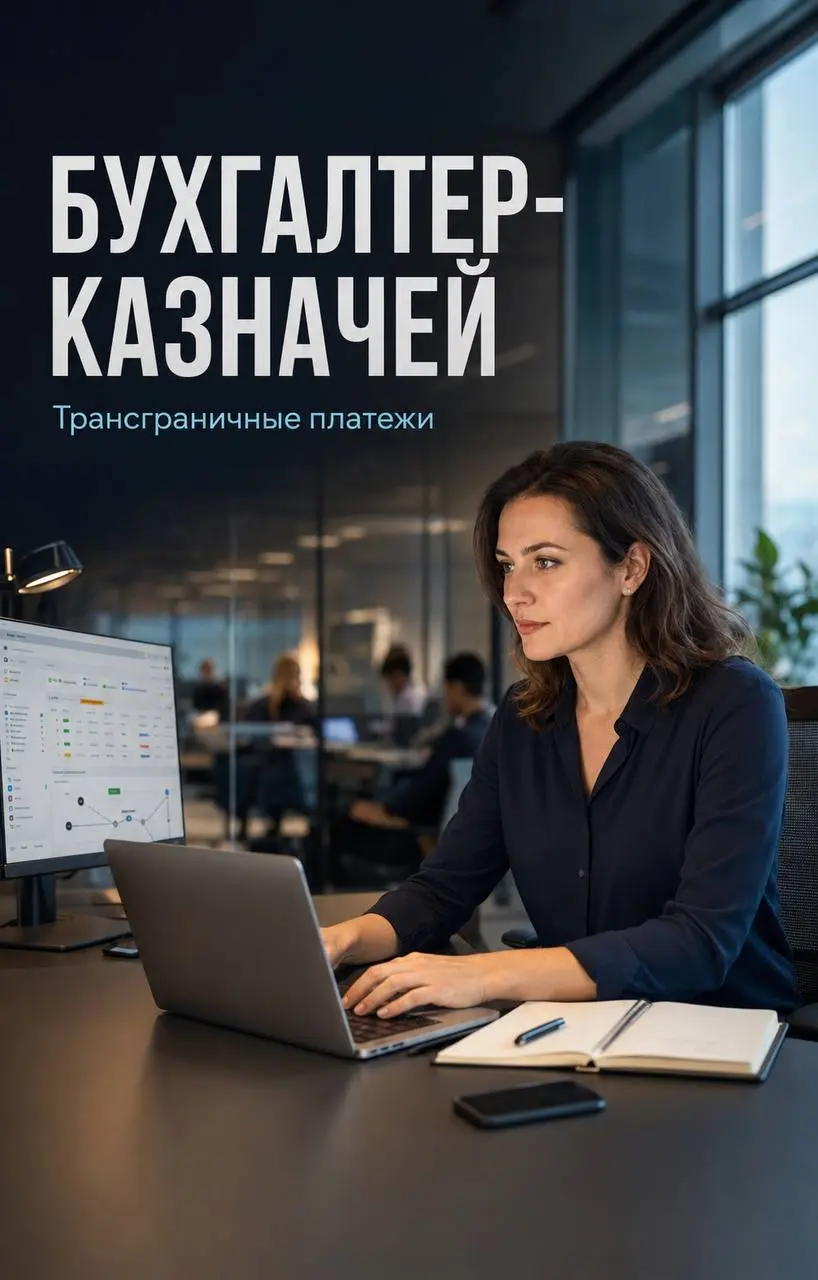 БУХГАЛТЕР-КАЗНАЧЕЙ (ТРАНСГРАНИЧНЫЕ ПЛАТЕЖИ)
80 000₽ - 120 000₽
Группа компаний в сфере финтех-сервисов
• Москва, м | Сетка — социальная сеть от hh.ru
