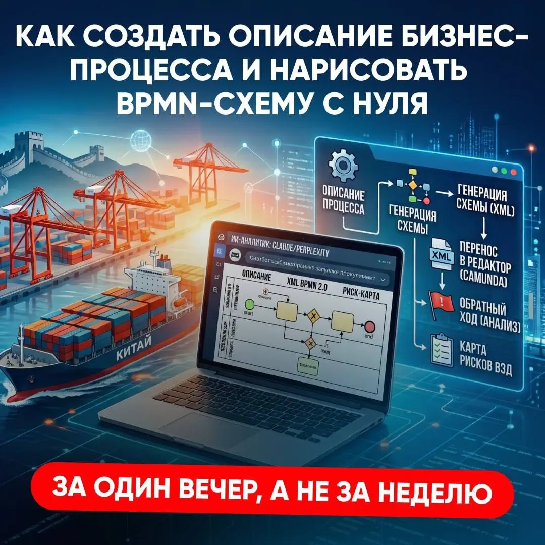 🚢 КАК СОЗДАТЬ ОПИСАНИЕ БИЗНЕС-ПРОЦЕСС ЗАКУПКИ ИЗ КИТАЯ | Сетка — социальная сеть от hh.ru